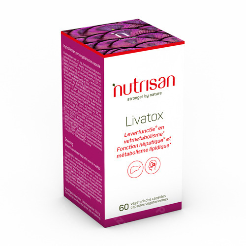 Nutrisan Livatox 60 Vegetarische capsules  