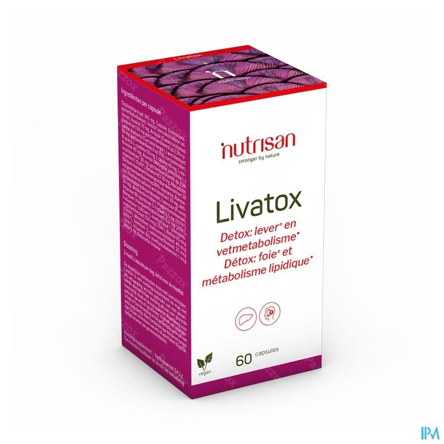 Nutrisan Livatox 60 Vegetarische capsules  