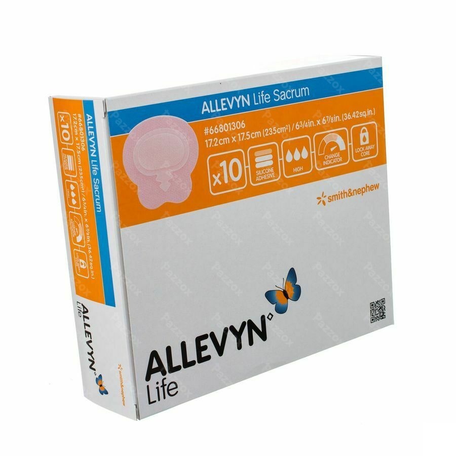 Allevyn Life Sacrum Pans 17,2x17,5cm 10 66801306