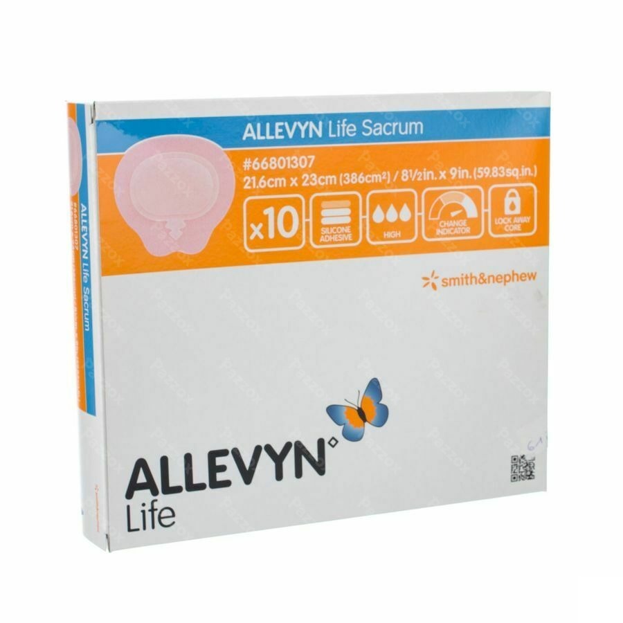 Allevyn Life Sacrum Pans 21,6x23,0cm 10 66801307