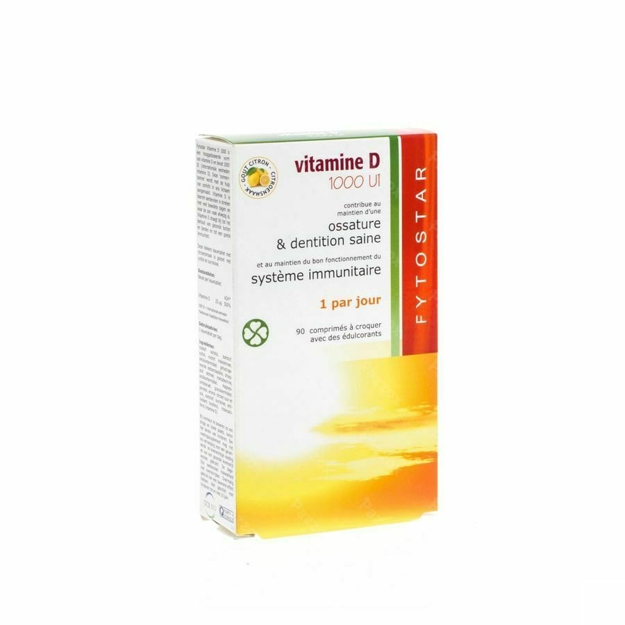 Fytostar Vitamine D 1000 Comp 90