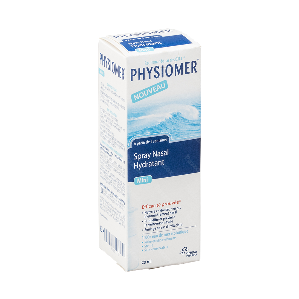 Physiomer Mini Spray 20ml New