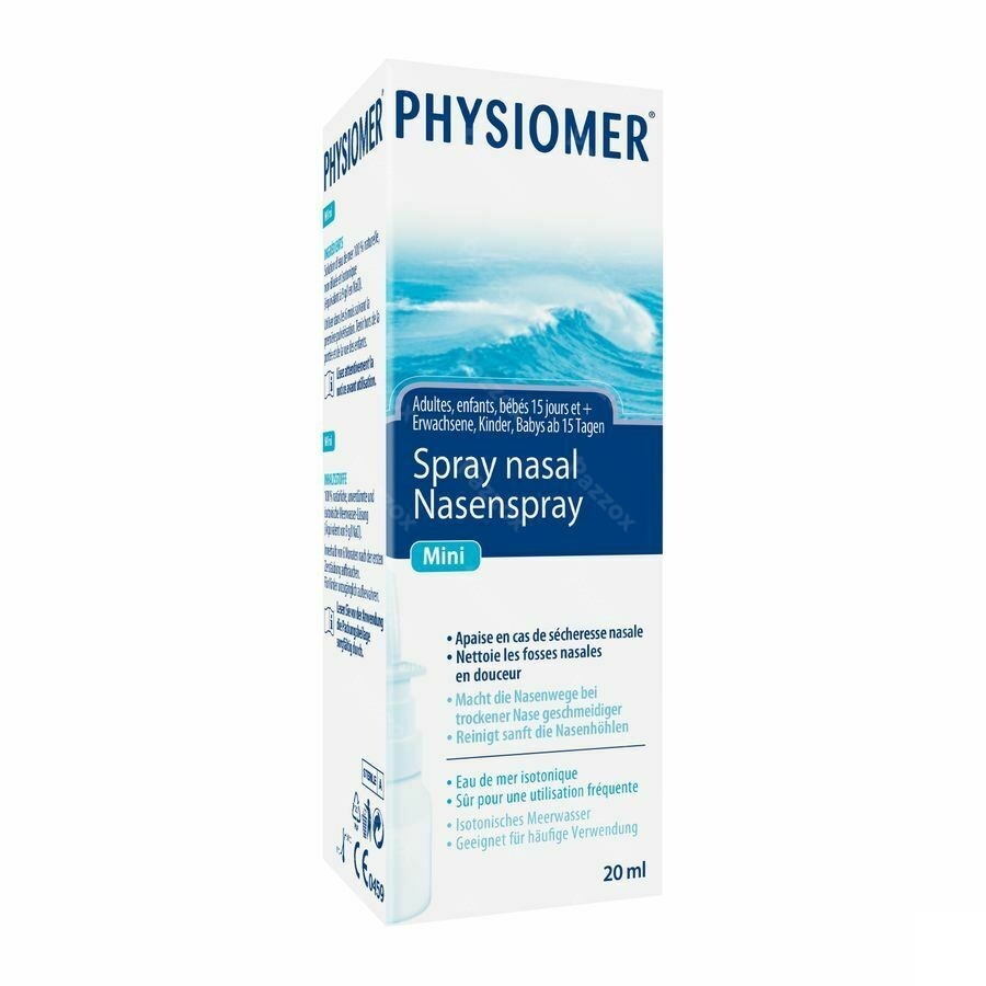 Physiomer Mini Spray 20ml New