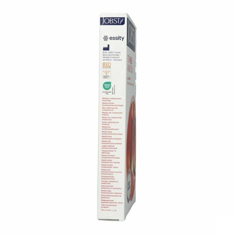 Jobst For Men Ambition Kl2 Ad Long Black Ii 1p