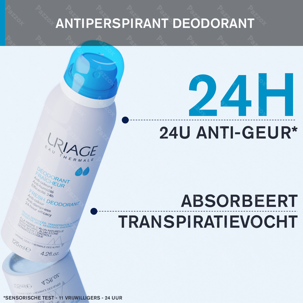 Uriage Deodorant Spray Gevoelige Huid 125ml