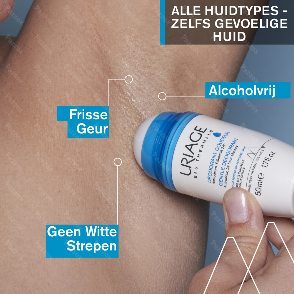 Uriage Deodorant Roll-On Gevoelige Huid 50ml