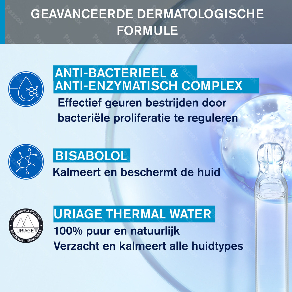 Uriage Deodorant Roll-On Gevoelige Huid 50ml