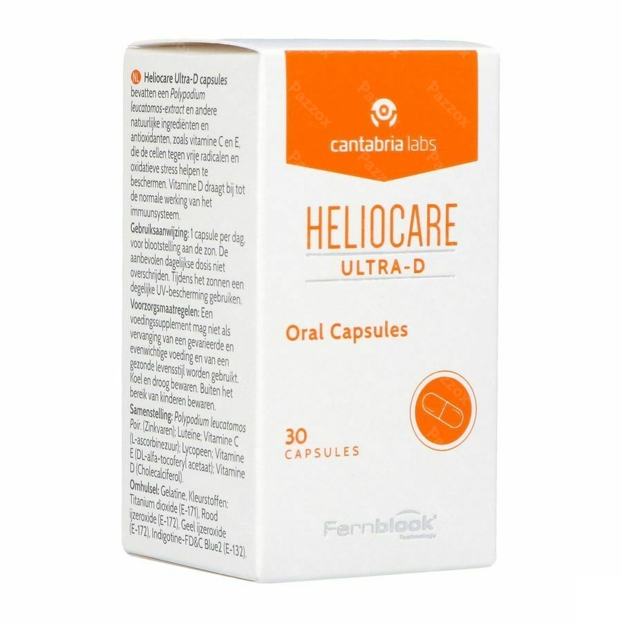 Heliocare Ultra-d Pot Caps 30 Cfr 4600938