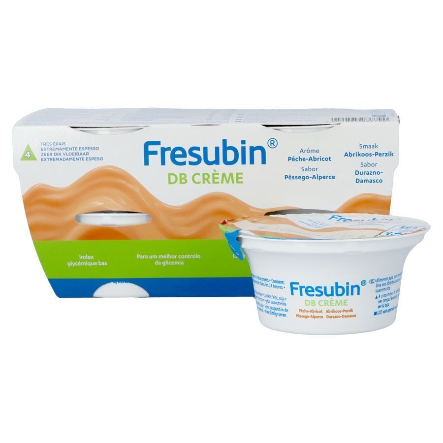 Fresubin Db Creme Abricot-peche Pot 4x125g
