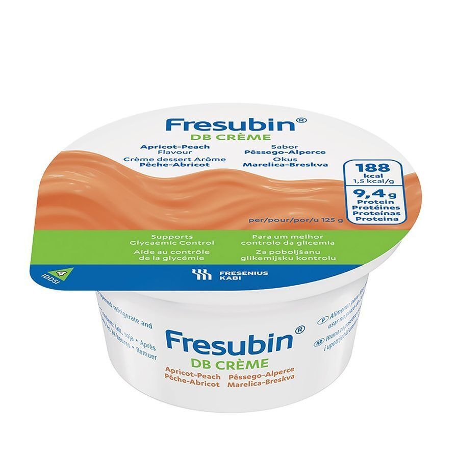 Fresubin Db Creme Abricot-peche Pot 4x125g