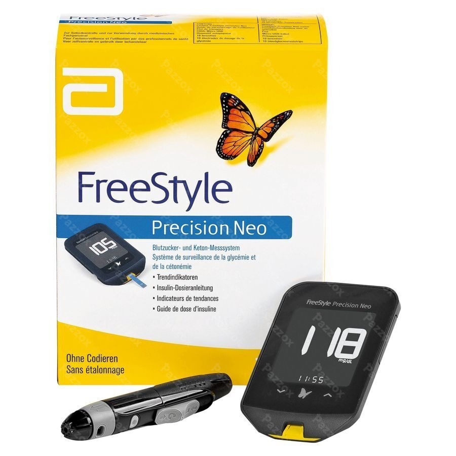 Freestyle Precision Neo Bloedglucosemeter Startkit