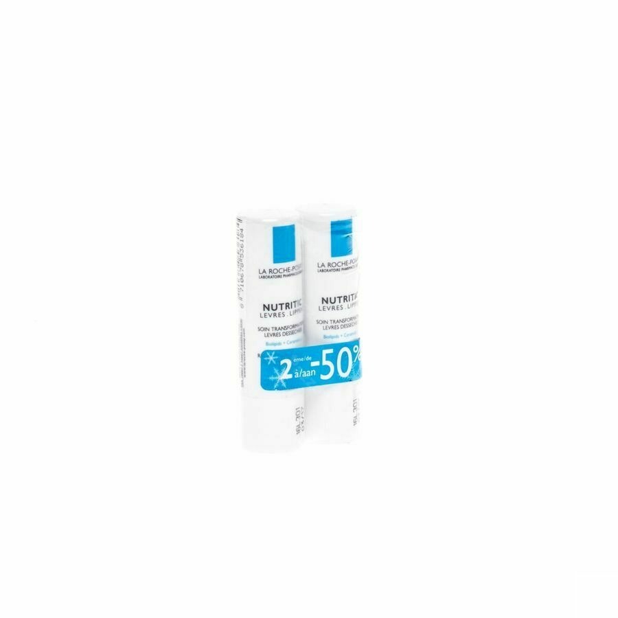 La Roche Posay Nutritic Stick Levres Duo 2x4,5ml 2e -50%