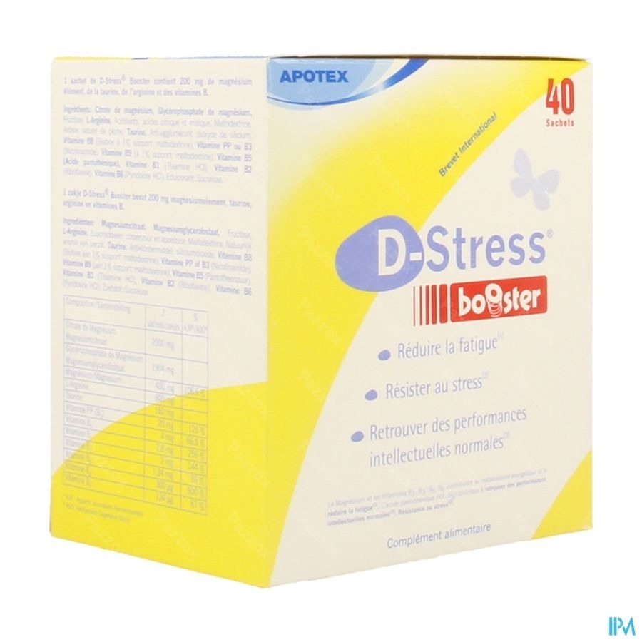 D-stress Booster Pdr Sach 40