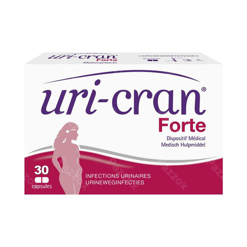 Uri-cran Forte Voedingssupplement Urinair Comfort 30 Tabletten