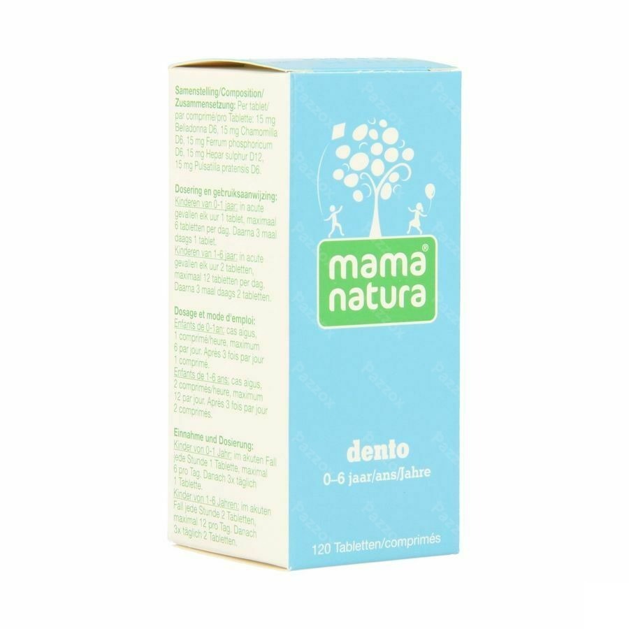 Mama natura dento 120 comprimés 