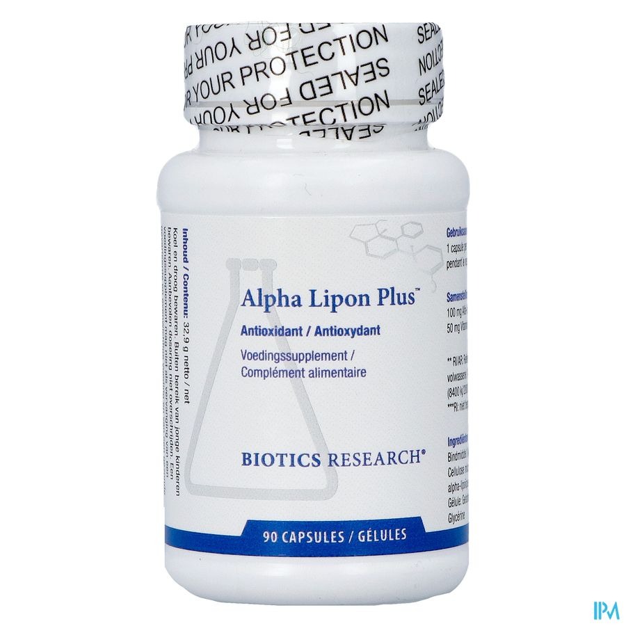Alpha Lipon Plus Biotics Caps 90
