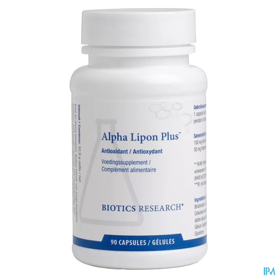 Alpha Lipon Plus Biotics Caps 90