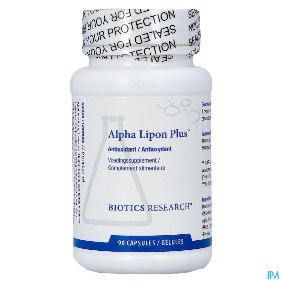Alpha Lipon Plus Biotics Caps 90