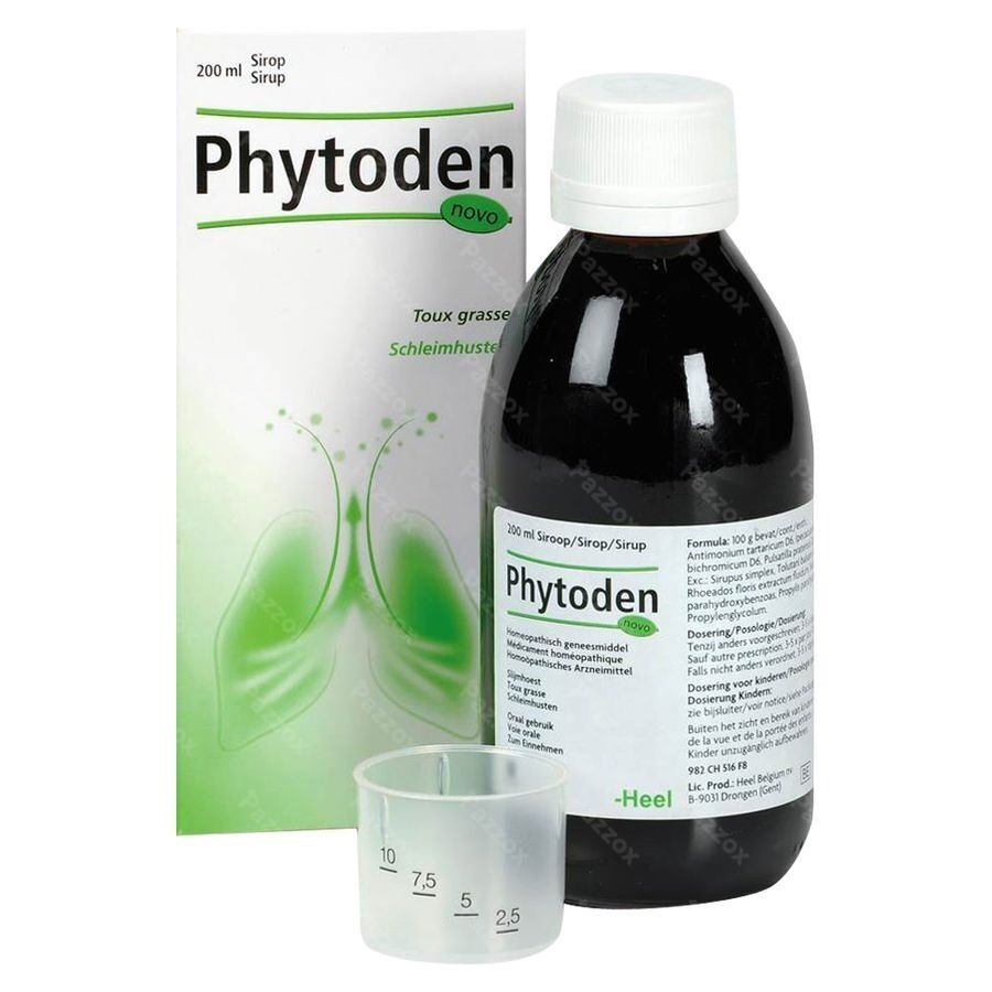 Phytoden Novo Sirop 200ml Heel 