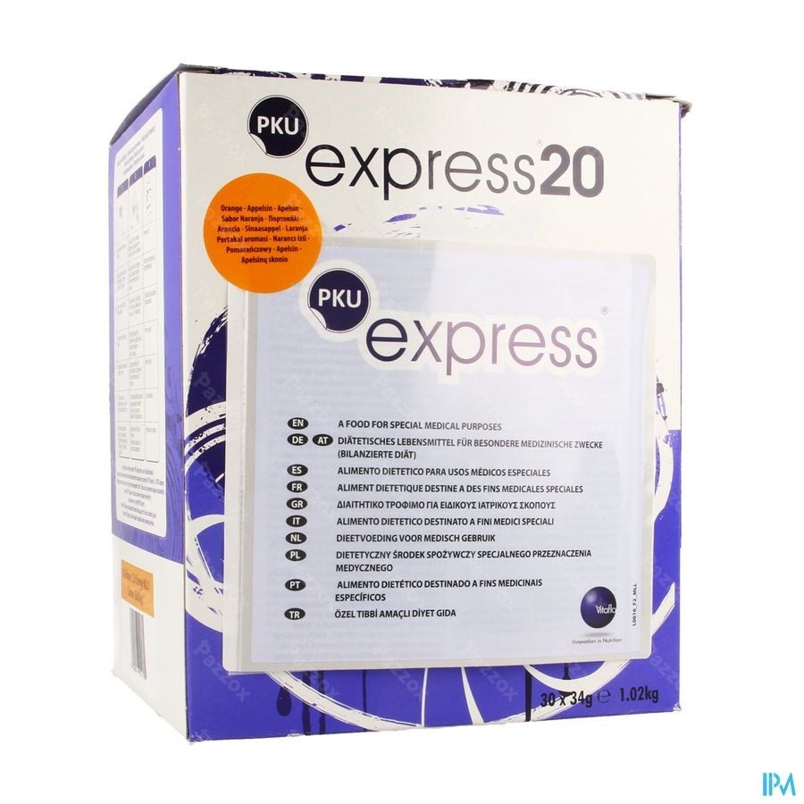 Pku Express 20 Niet Gearomatiseerd 30x34g
