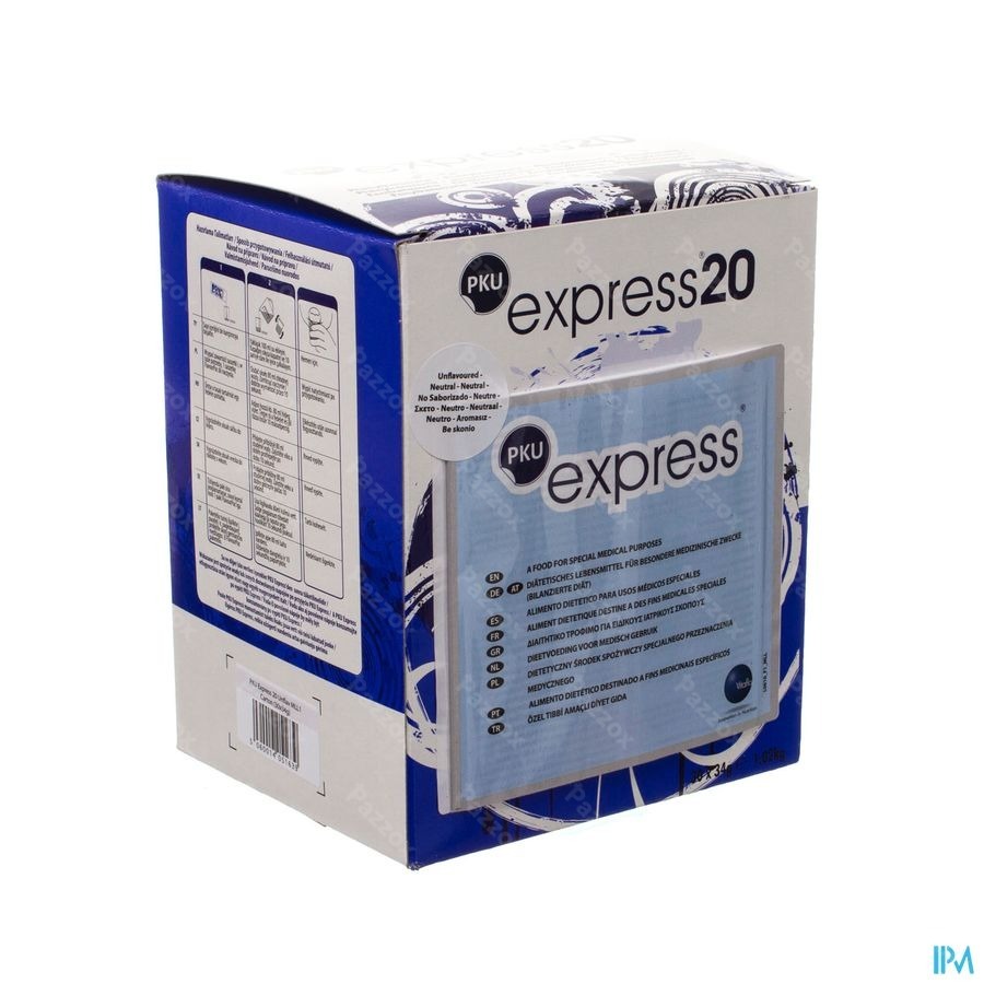 Pku Express 20 Niet Gearomatiseerd 30x34g