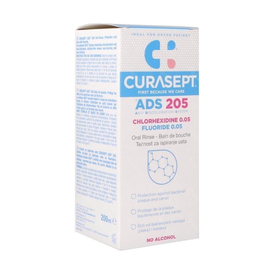 Curasept Bain De Bouche 0,05% 200ml