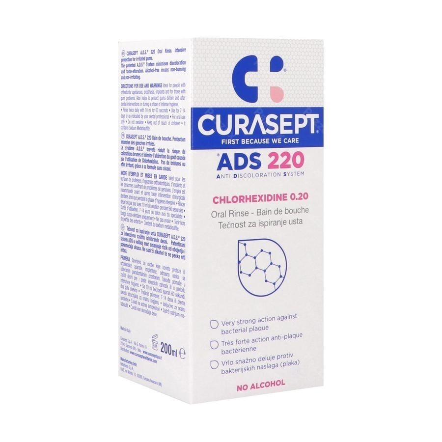 Curasept Mondspoelmiddel 0,20% 200ml
