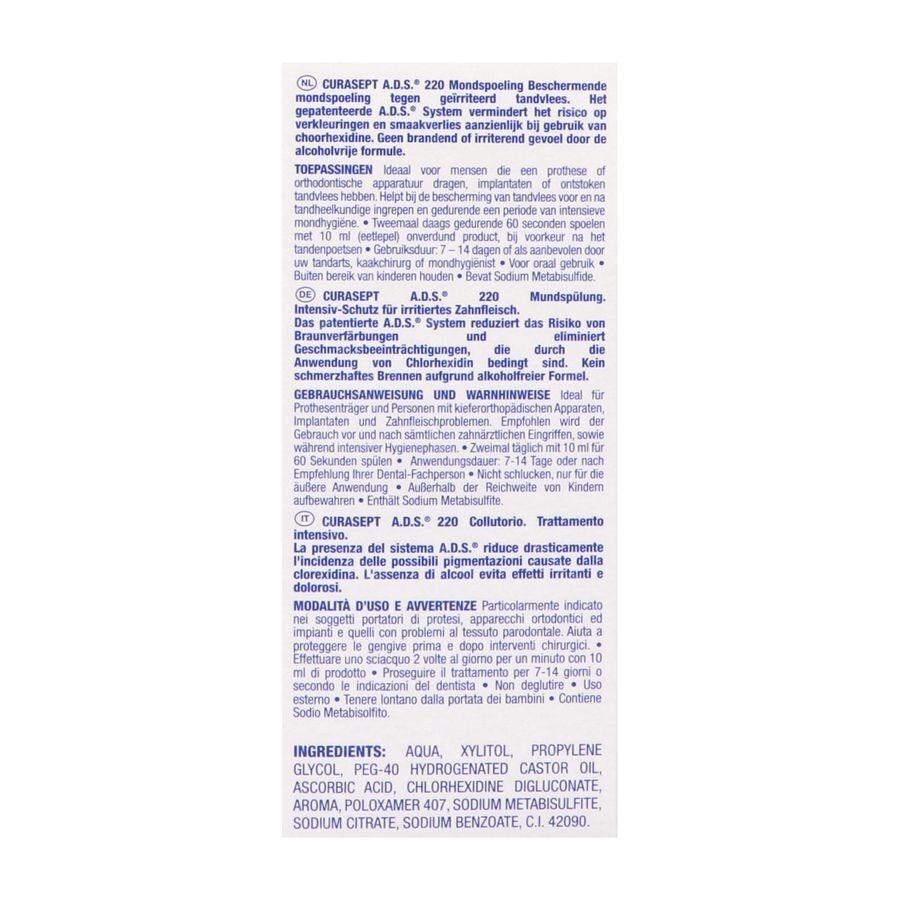 Curasept Mondspoelmiddel 0,20% 200ml