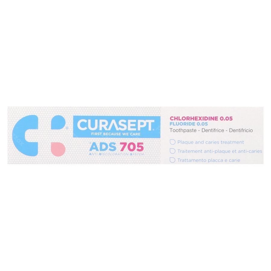 Curasept Tandp Gel Fluoride 0,05% Tube 75ml