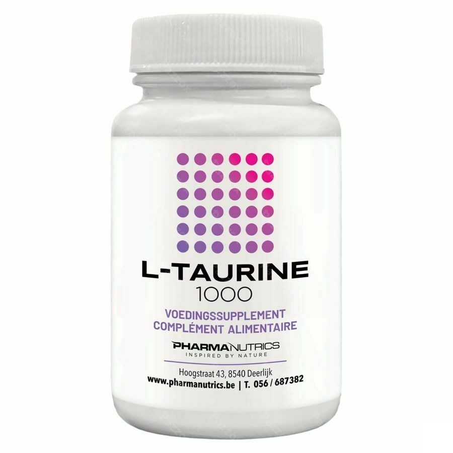 Pharmanutrics L-Taurine 1000 60 Comprimés