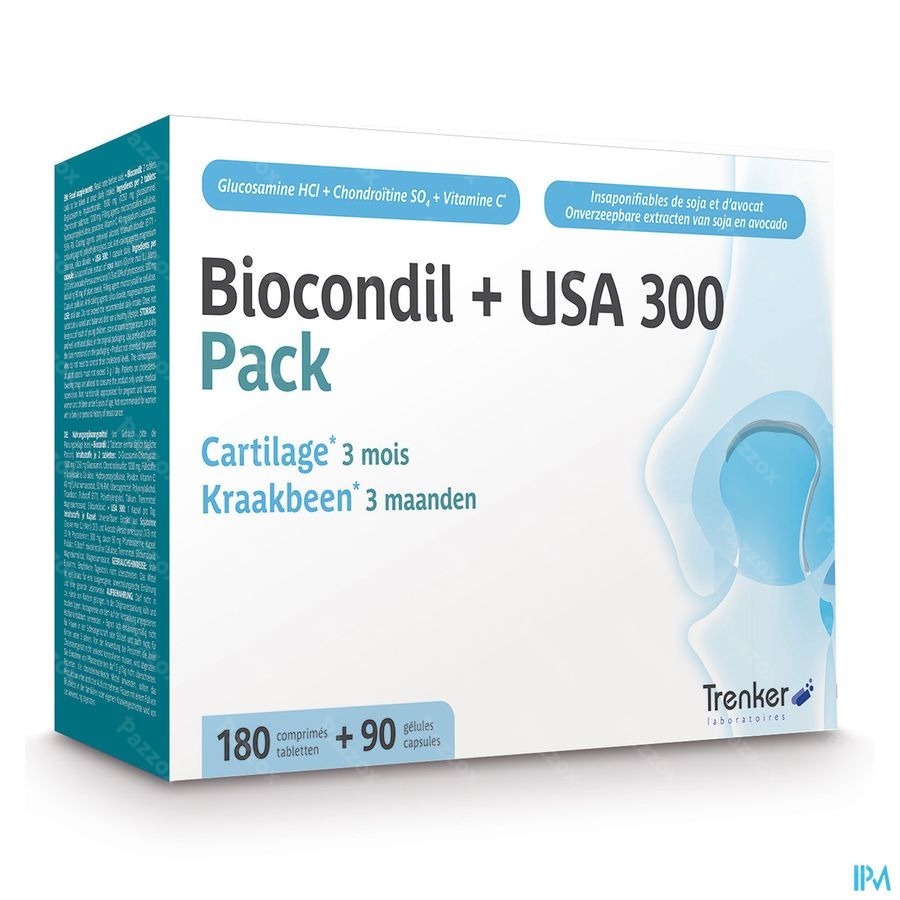 Biocondil Usa 300 Comp 180 + Caps 90