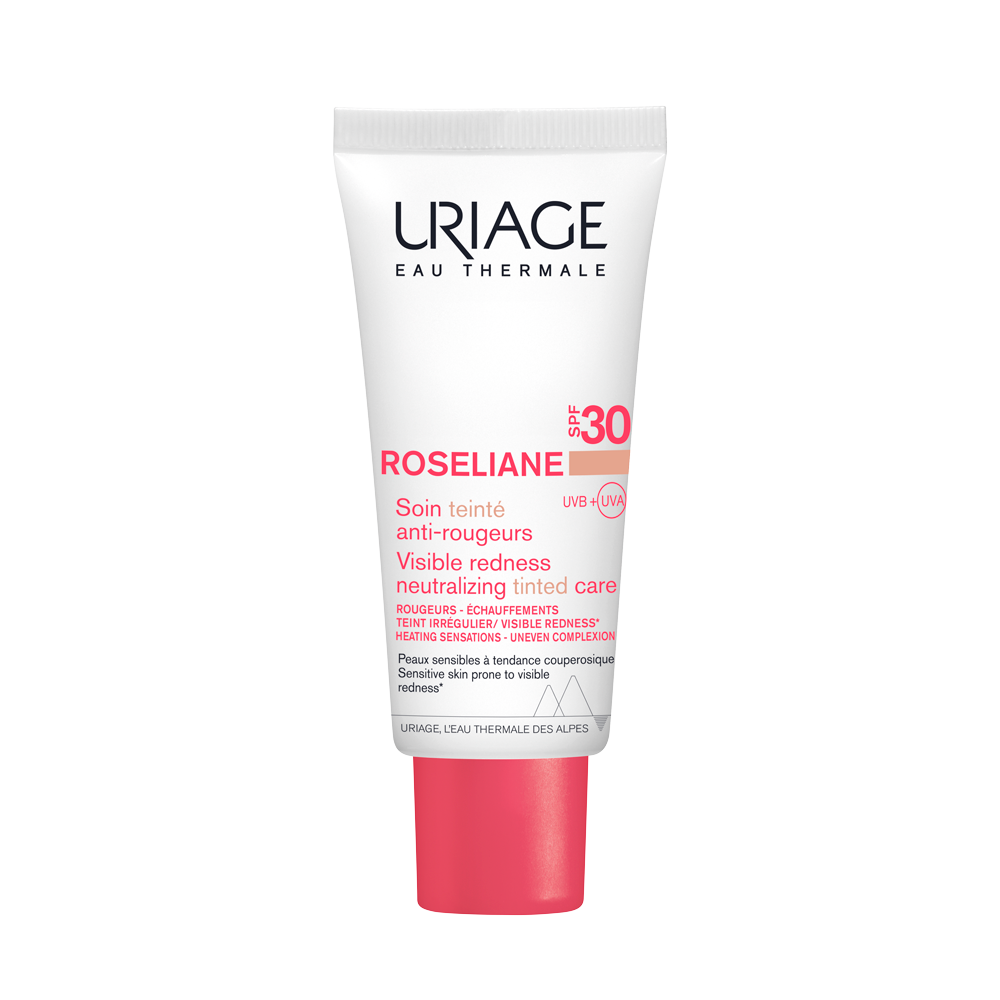 Uriage Roséliane Getinte Dagcrème Medium Anti-Roodheid SPF30 40ml