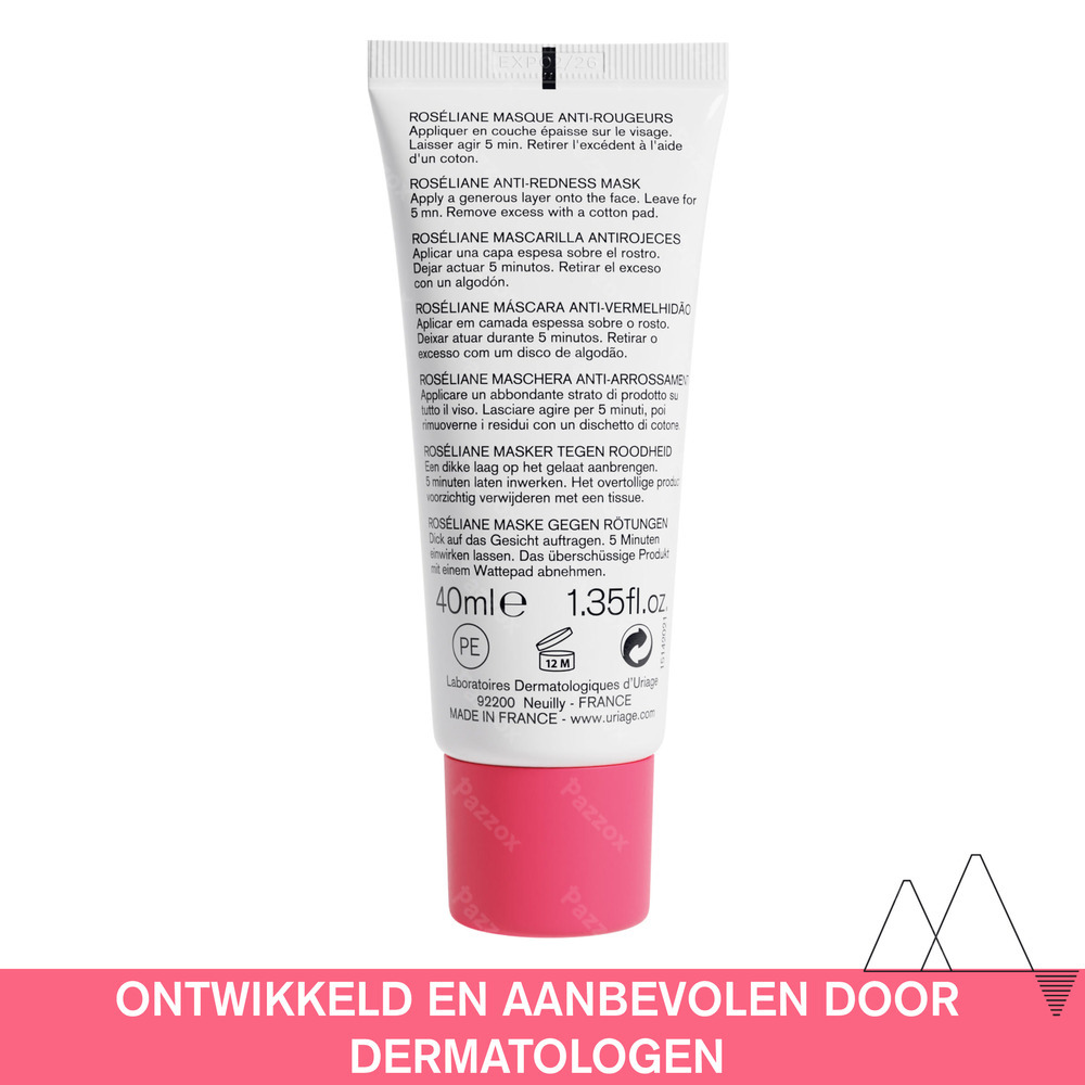Uriage Roséliane Verzachtend Masker Anti-Roodheid 40ml