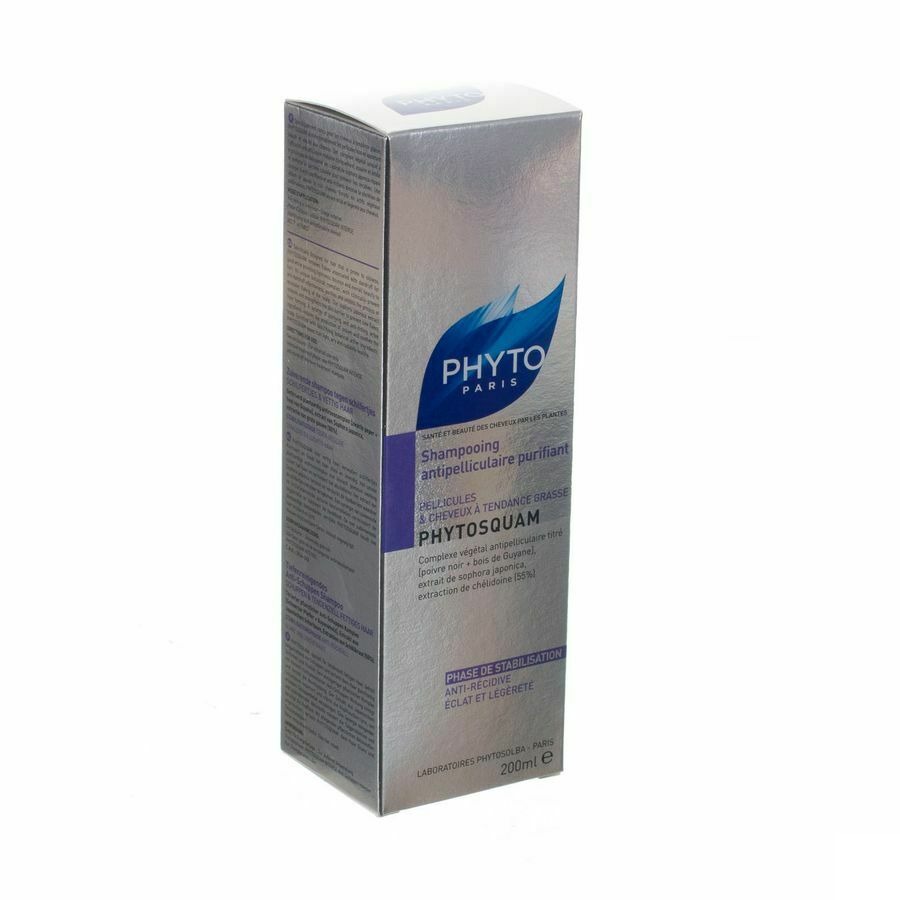 Phytosquam Pellicules Et Cheveux Grasses Fl 200ml