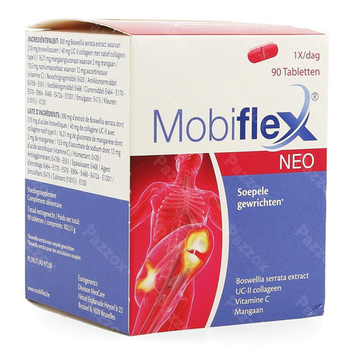 Mobiflex Neo Voedingssupplement Soepele Gewrichten 90 Tabletten