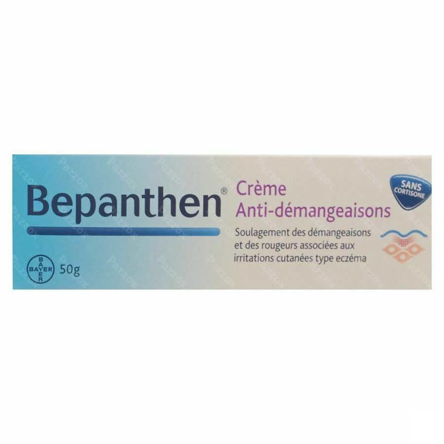 Bepanthen Eczema Anti-jeuk Crème Zonder Cortisone 50g
