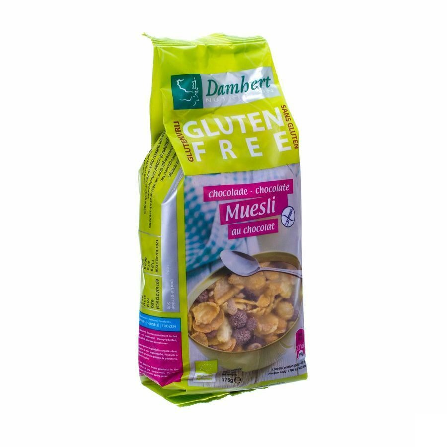 Damhert Glutenvrije Muesli Chocolade 175g kopen Pazzox