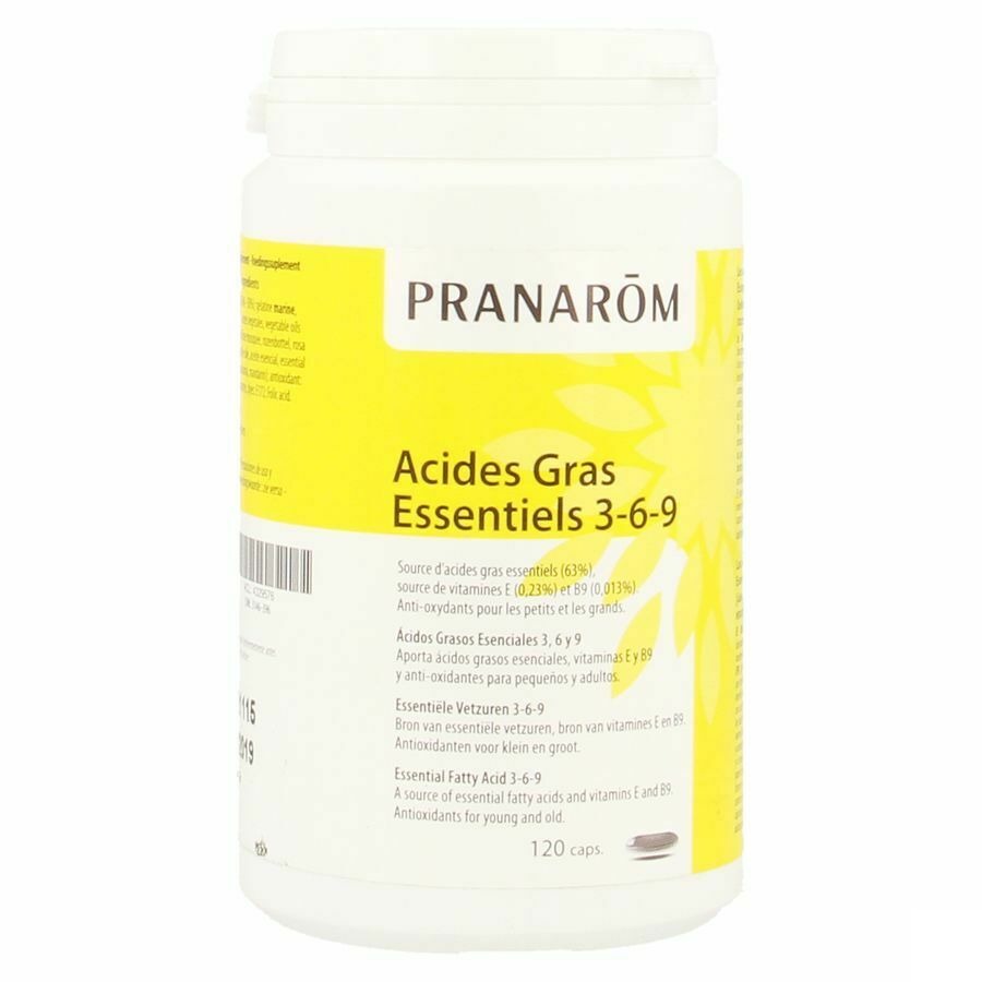 Acides Gras Essentiels 3-6-9 Caps 120 Pranarom