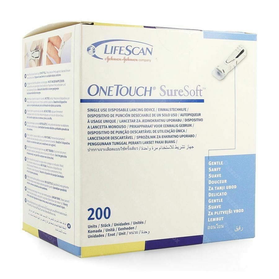 OneTouch SureSoft Gentle Sticks (200)