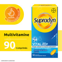 Supradyn Vital 50+ Multivitamine Avec Ginseng 90 Comprimés