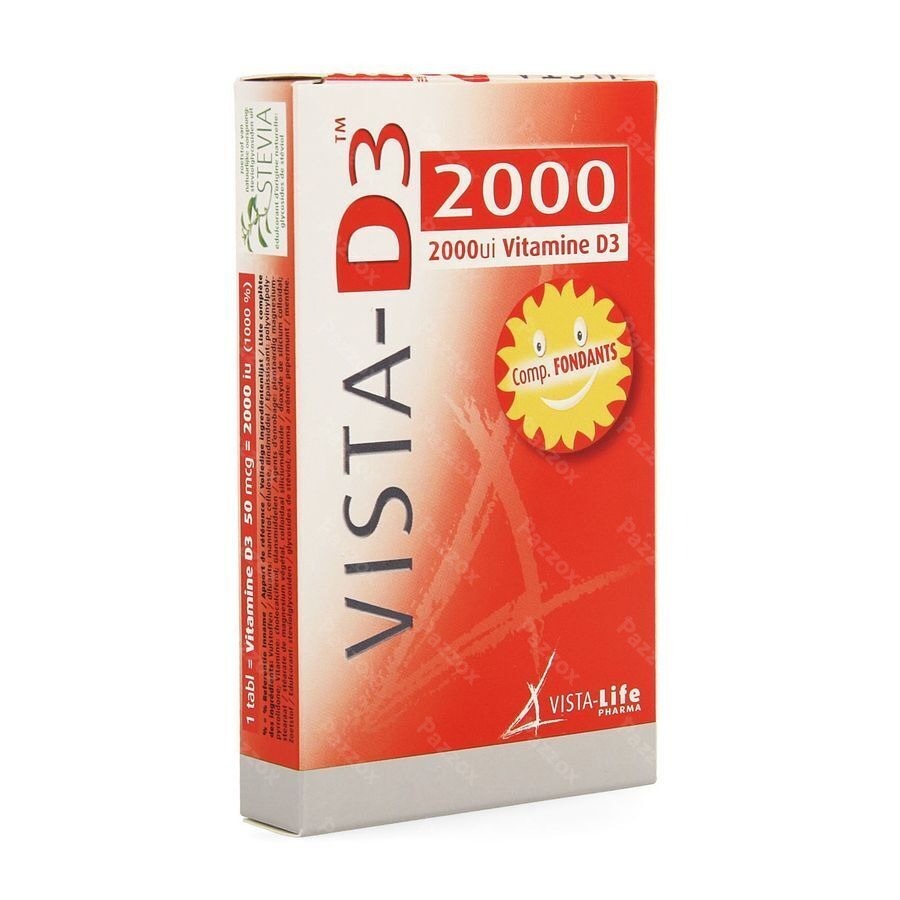 Vista-D3 2000 60 Comprimés Fondants