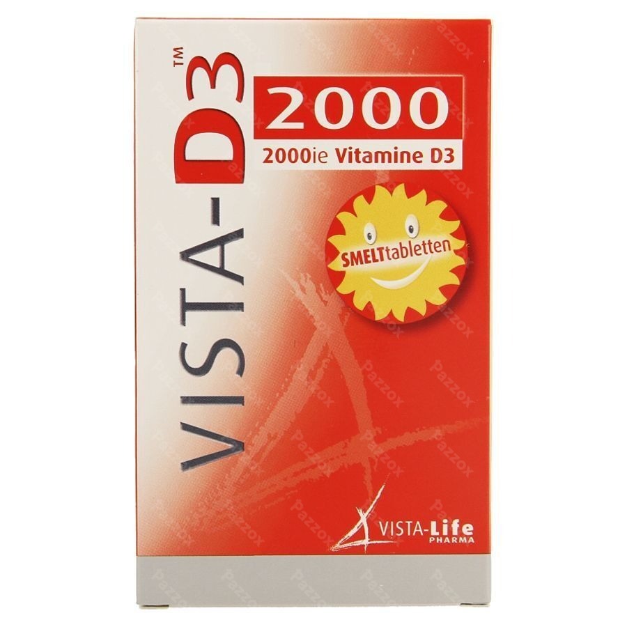 Vista-D3 2000 IE 60 Smelttabletten