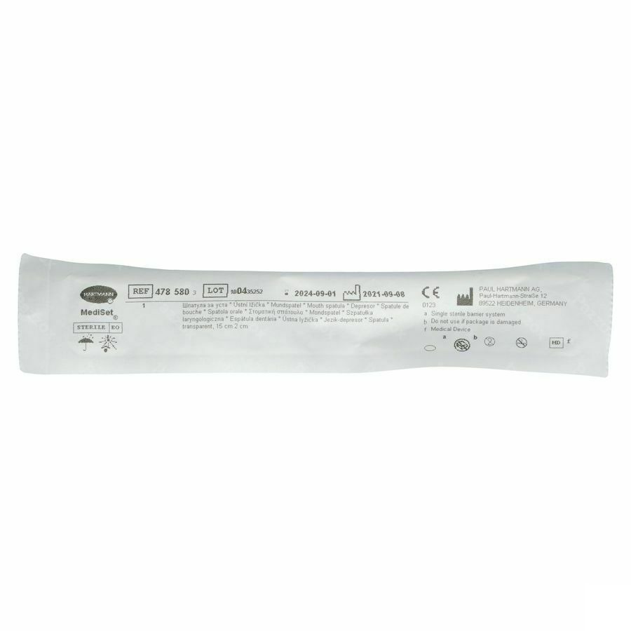 Abaisse-langue 15 Cm 1 P/s