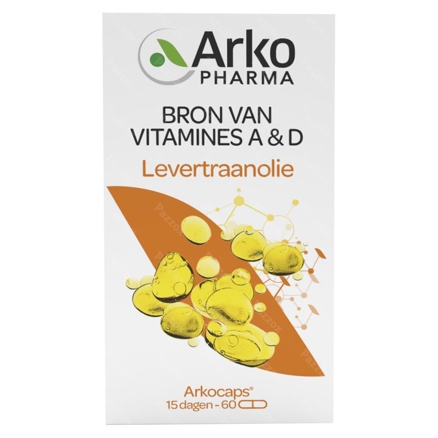 Arkocaps Levertraanolie 60