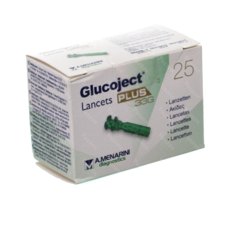 Glucoject Lancets Plus 33g 25 44115 kopen Pazzox, online apotheek