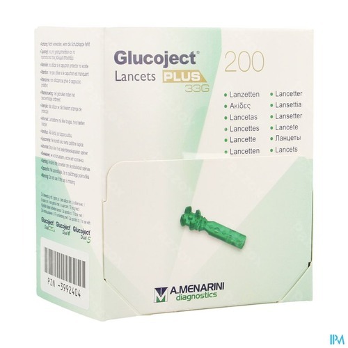 Glucoject Lancets Plus 33g 200 44123 kopen Pazzox, online apotheek