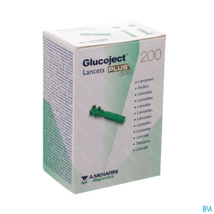 Glucoject Lancets Plus 33g 200 44123 kopen Pazzox, online apotheek