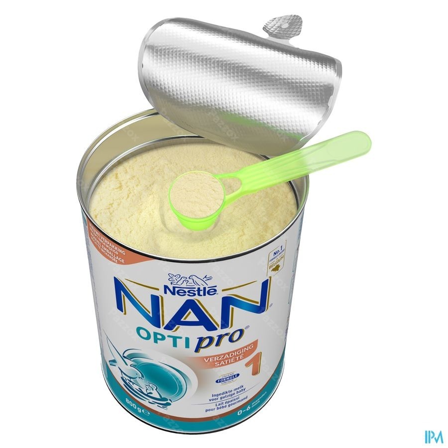 Nan Verzadiging 1 Zuigelingenmelk Baby 0-6 Maanden 800g