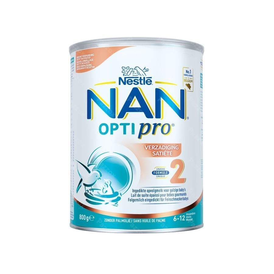 Nan Verzadiging 2 Opvolgmelk Baby 6+ Maanden 800g
