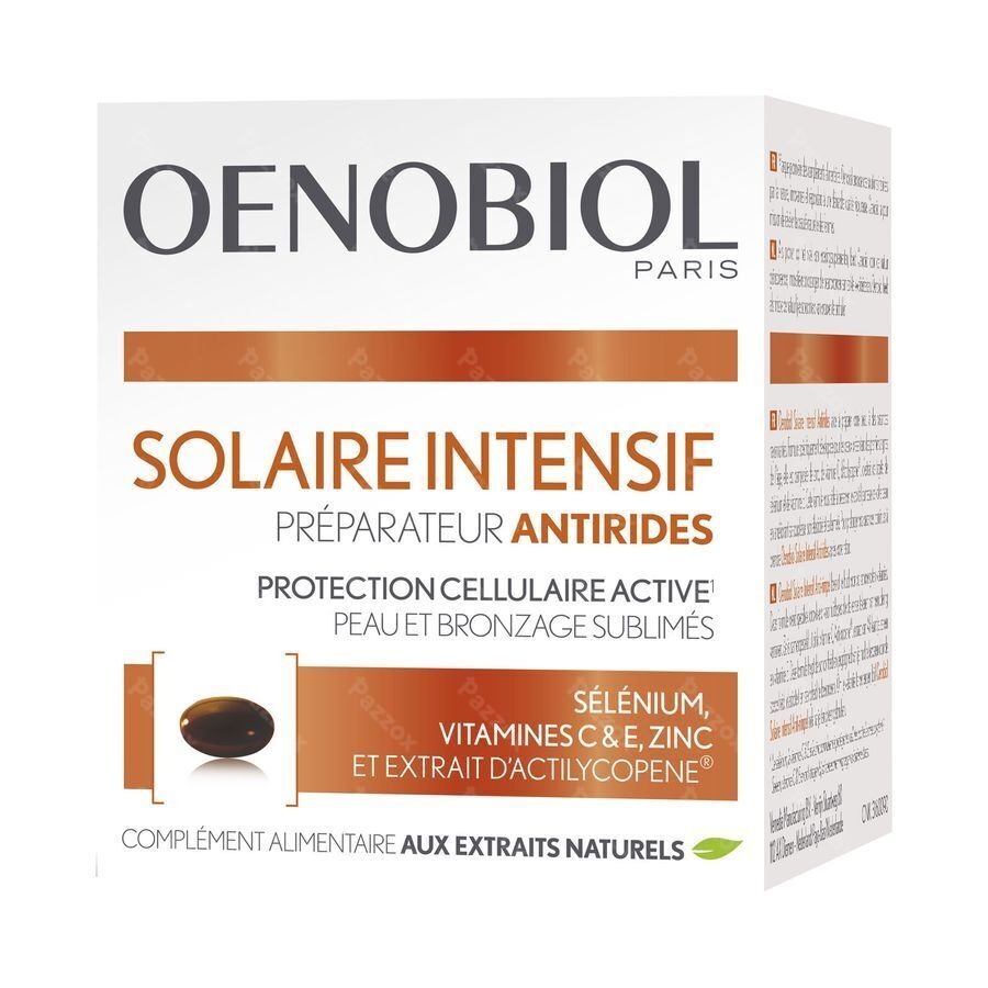 Oenobiol Solaire Intensif Anti Rides 30 Capsules
